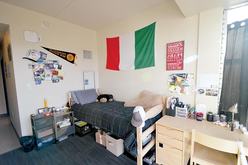 Room inside Westside Hall